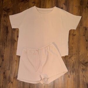 SHEIN 2 piece matching short set